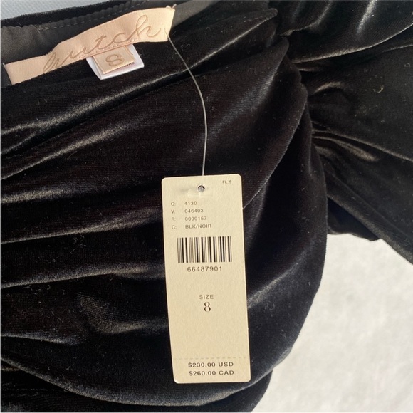 Puff-sleeve Ruched Mini Dress by Hutch - Picture 10 of 13